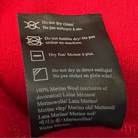 Dale of Norway | quarter zip | red sweater - Picture 10 of 10